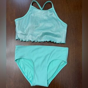 Justice Two Piece Swimsuit Size 12